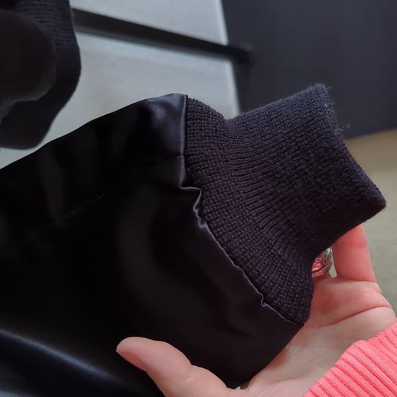 🍋✨Rare 1980s vintage satin Mtv bomber jacket size small - Picture 4 of 9